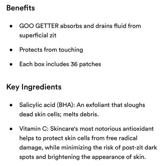 $4 🌙 Zitsticka Goo Getter Spot Clarifying Dots NEW (16) Dots NEW - Picture 6 of 7